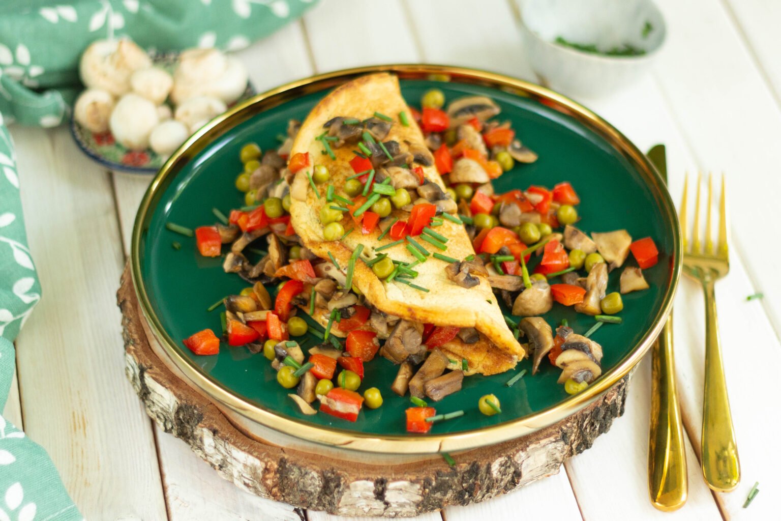 Smako Omlet biszkoptowy z warzywami - Smako-Kształcenie