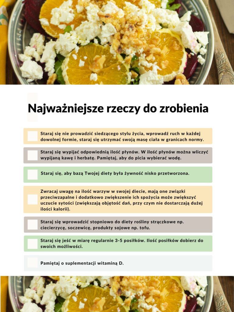 Najważniejsze rzeczy do zrobienia w diecie