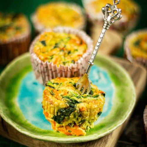 Muffiny jajeczne z warzywami