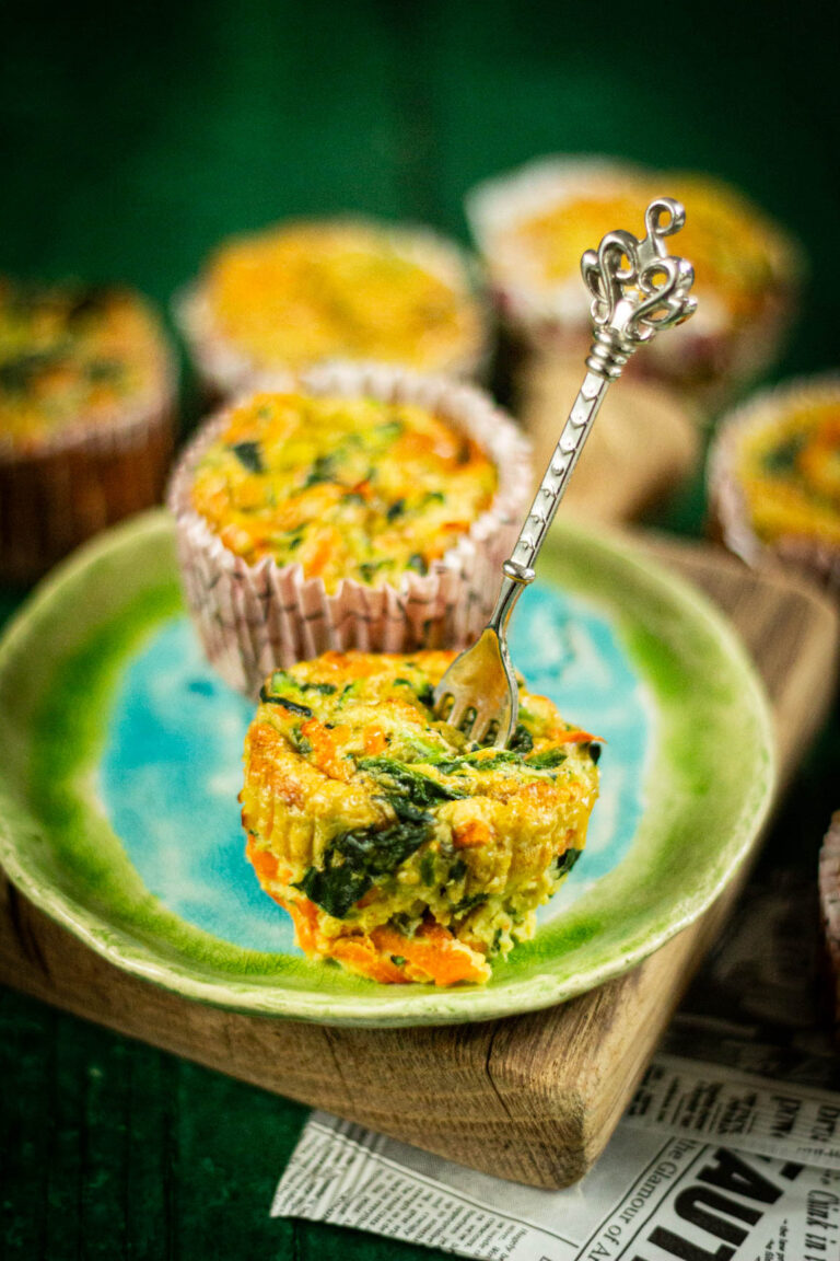 Muffiny jajeczne z warzywami