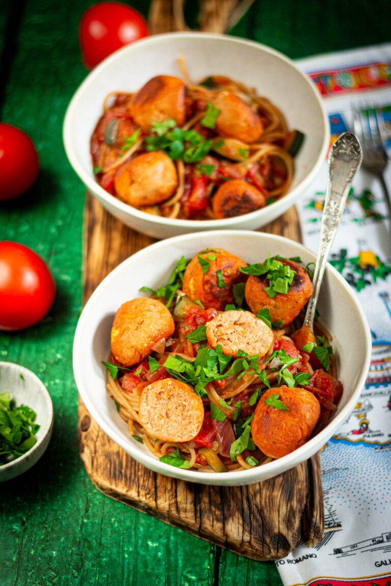 Pulpeciki z tofu do spaghetti – struktura i konsystencja